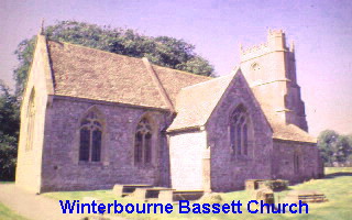 St Katherine & St Peter church Winterbourne Bassett