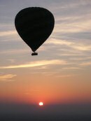 Balloon ride over Luxor