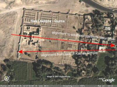 Seti I temple at Qurna